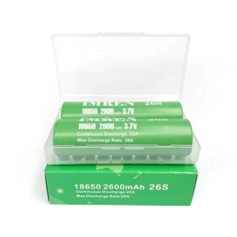 [USA Direct] 10/20/40Pcs IMREN 26RS 25A High Power 18650 Battery 2600mah 3.7V Rechargeable Lithium-ion Cells Flashlights RC Toys Home Tools Batteries