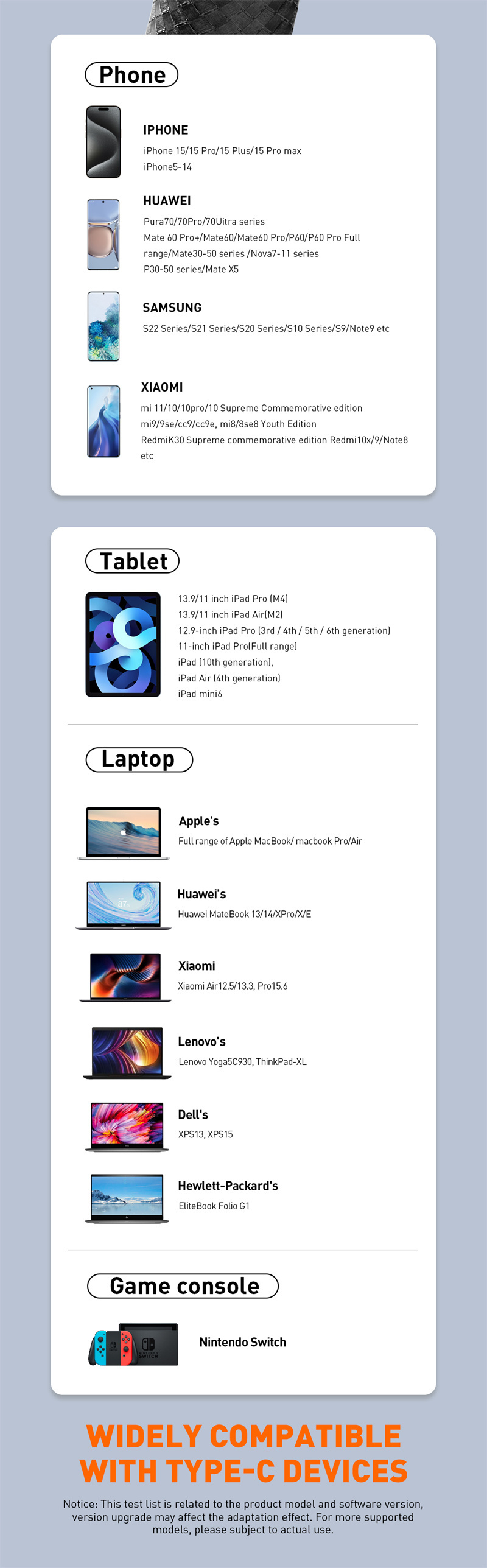 LDNIO LC97uc 100W USB-A/Type-C to Type-Cx2/iP Cable PD QC3.0 Fast Charging Data Transmission Copper Core Line 1.2M Long for iPhone 16 15 14 Pro Max for Huawei Mate XT for Samsung Galaxy Z Flip6