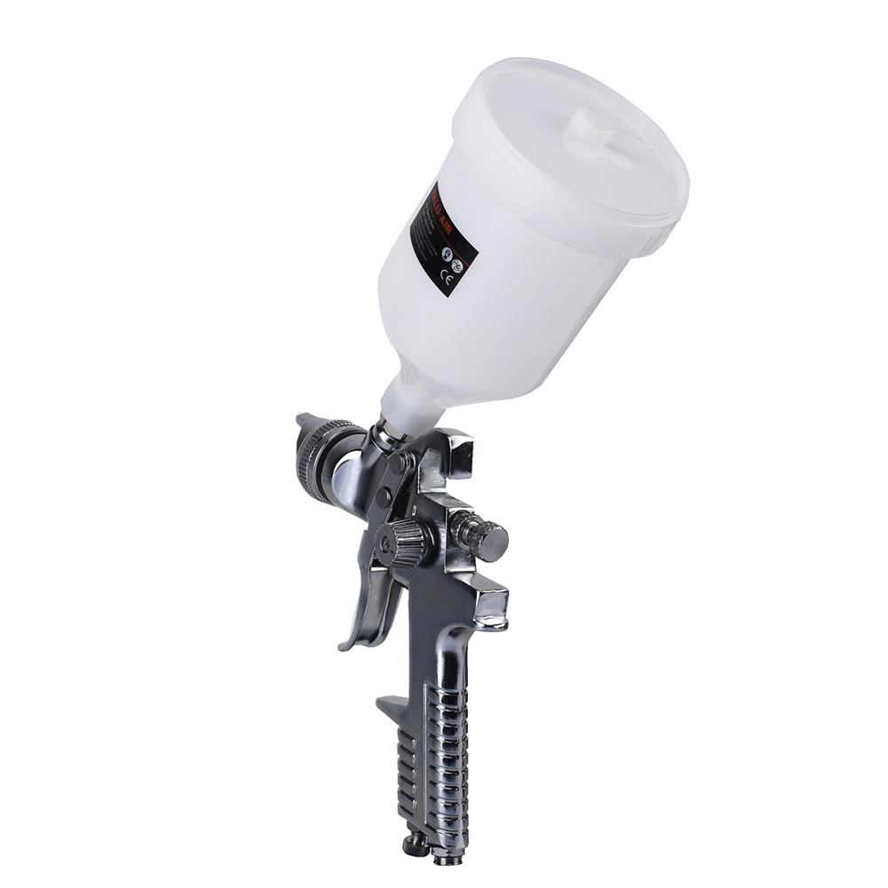 Gravity Spray Gun 2-3.5bar 600cc  High-Performance Gravity Feed Spray Gun Φ1.4mm Standard Nozzle Φ1.4-Φ1.7 & Φ2.0mm Lightweight and Versatile for DIY and Professional Use