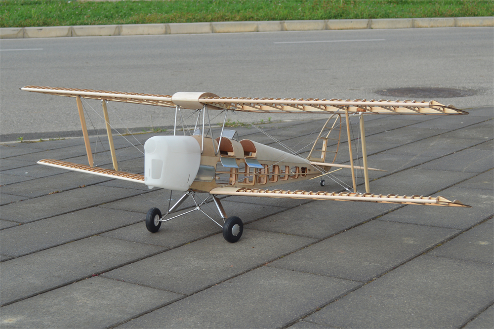 Tony Ray's Aero Model DH.82 Tiger Moth 1/6 Balsawood 1500mm Wingspan RC Airplane KIT