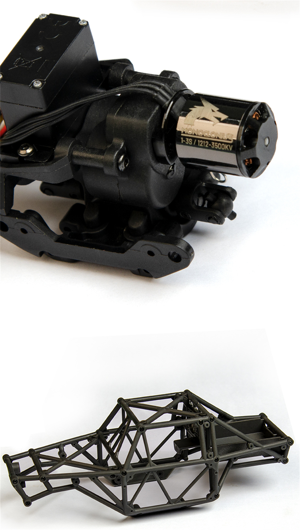 UDIRC UCX2405 UCX2405 PRO RTR 1/24 2.4G 4WD RC Car Rock Crawler Off-Road Climbing Cage Trail Truck Snow Leopard LED Light Full Proportional Vehicles Models Oil Filled Shocks Toys