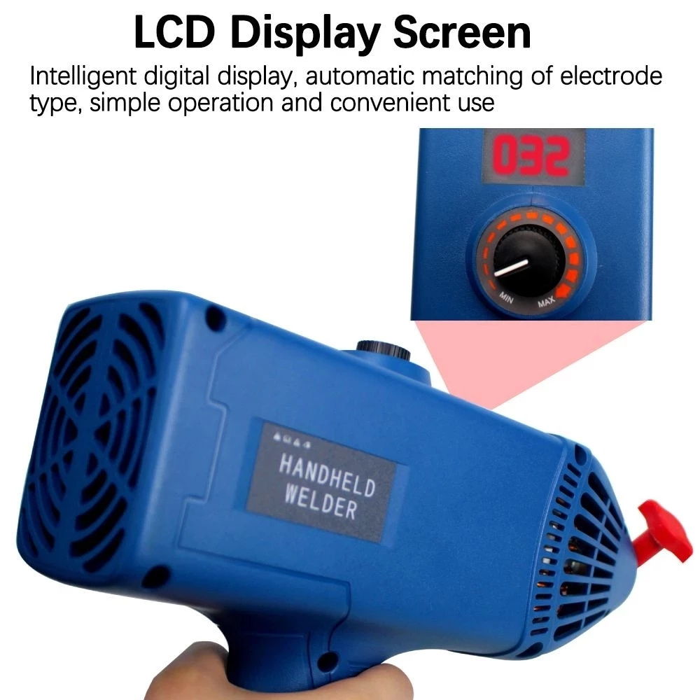 5000W EU/US Plug 110V/220V Tig Mig Digital Arc Welding Machine Handheld Welder Electrical Tools Spot Welding 2~14mm Group