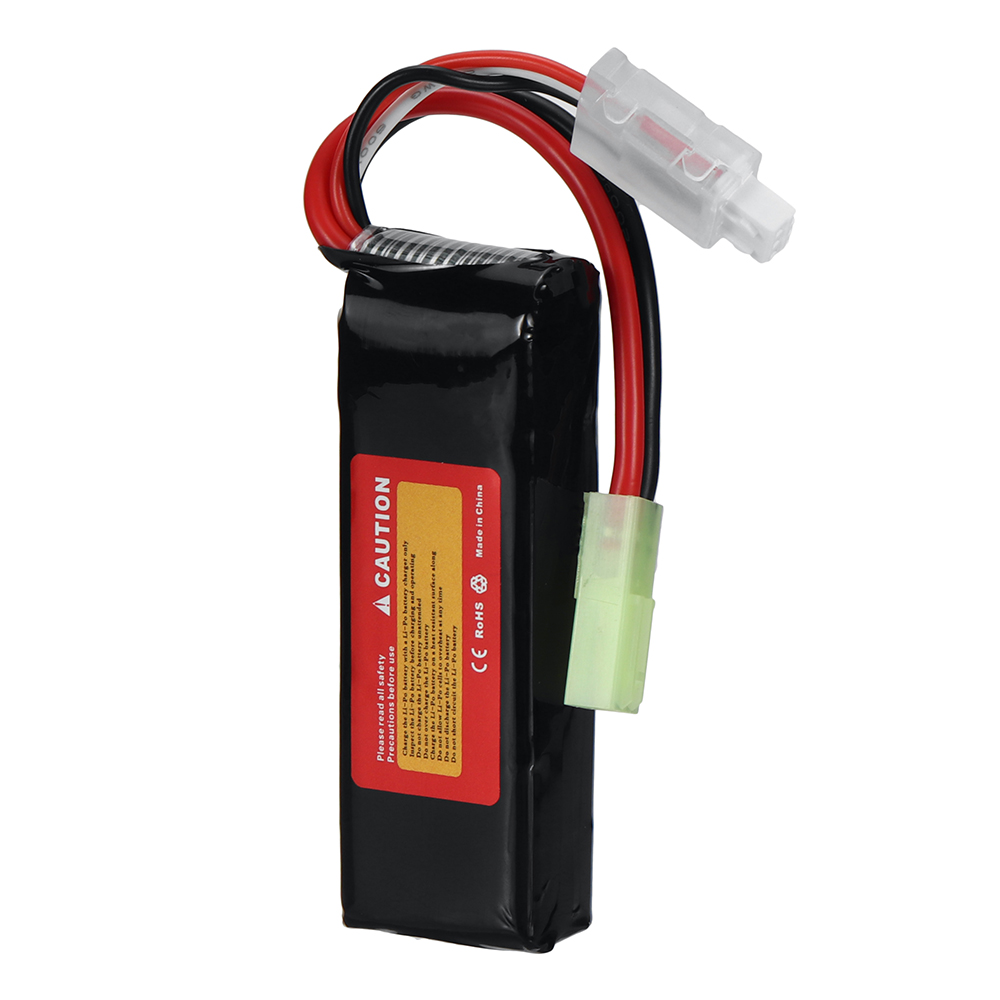 ZOP Power 2S 7.4V 1300mAh 25C LiPo Battery T Plug for RC Car Airplane Helicopter