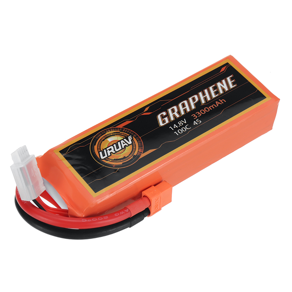 URUAV GRAPHENE Power 14.8V 3300mAh 100C 4S LiPo Battery XT60 Plug for RC Drone