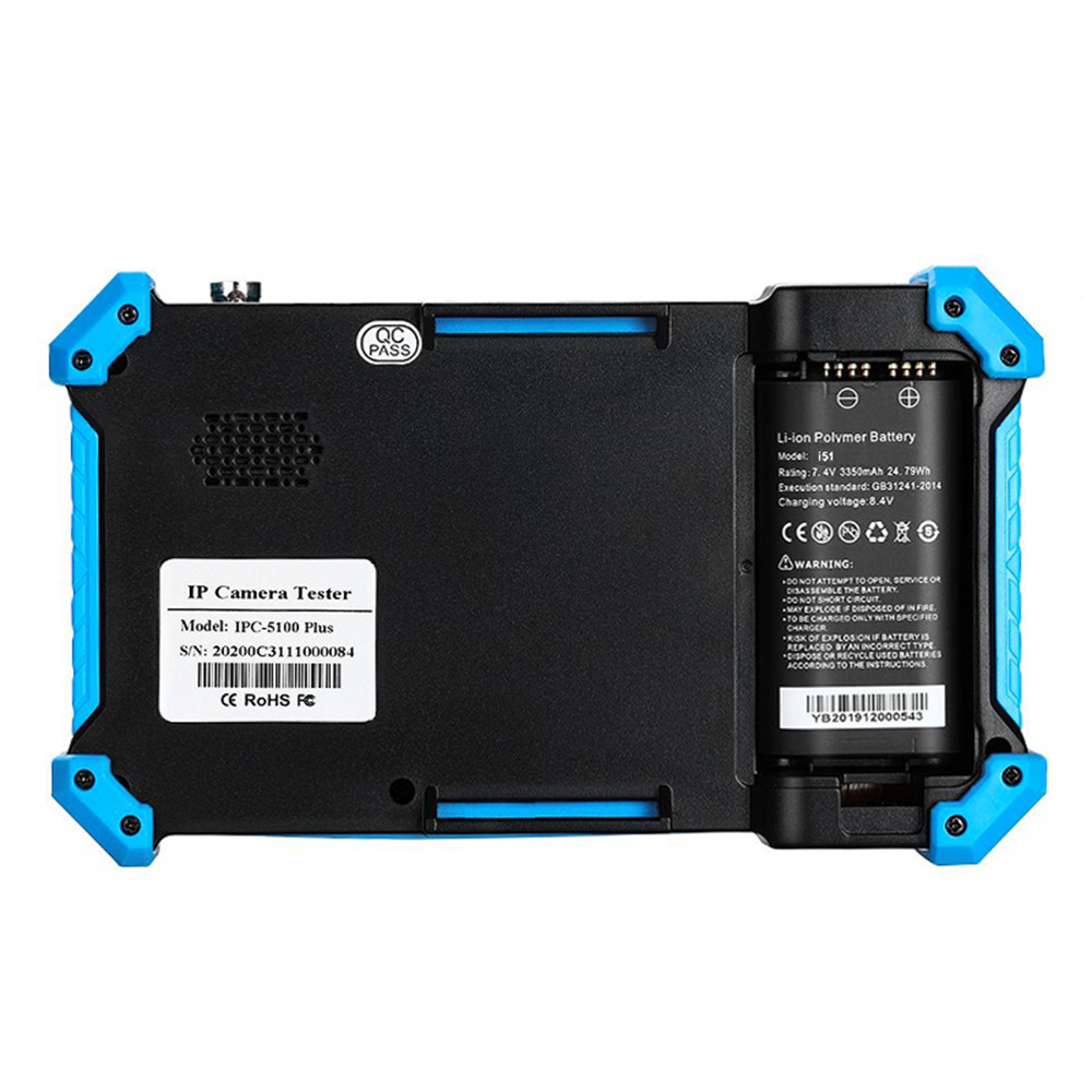 WANGLU IPC-5100 Plus / IPC-5100C Plus 4K IP CVI TVI AHD Analog 5 IN 1 VGA HDMI Input Monitor POE TDR CCTV Tester Digital Cable Tracer