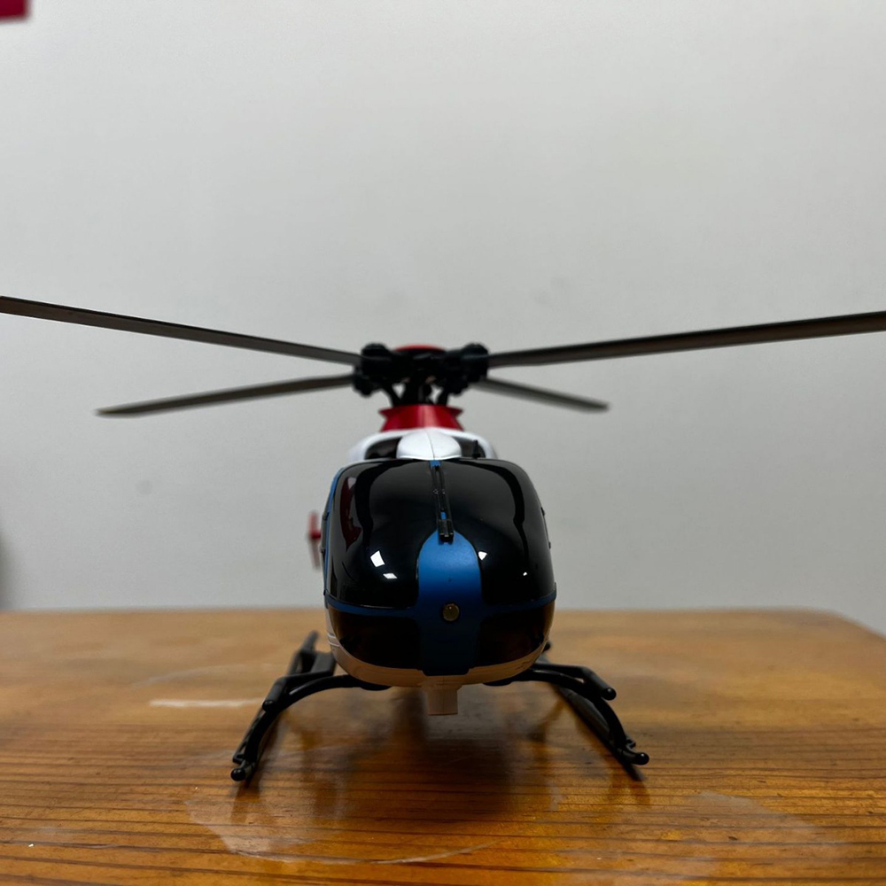 RC ERA C187 PRO 2.4G 6CH 6-Axis Gyro Optical Flow Localization Altitude Hold 1:36 EC135 Scale RC Helicopter RTF