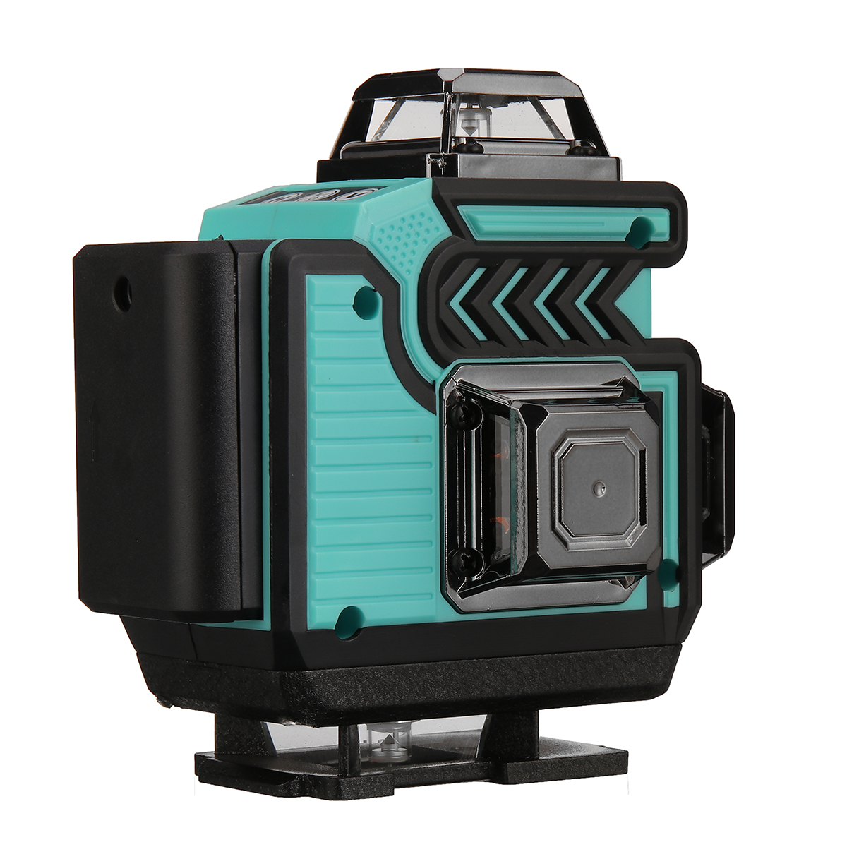 MUSTOOL 16 Lines 4D Laser Level Dual Batteries 360°Horizontal Vertical Cross Green Light Self-Leveling Measure