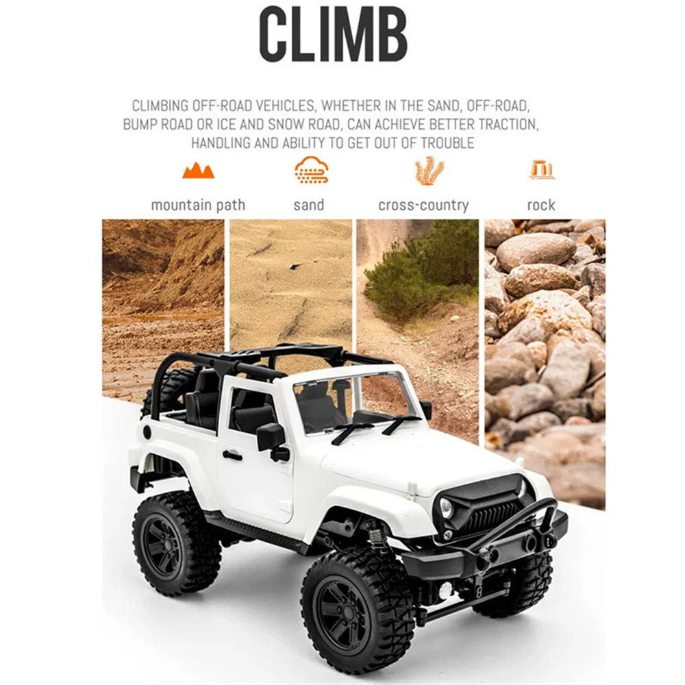 F1 F2 1/14 2.4G 4WD Climbing RC Car Truck RTR Off-Road Full Proportional Control Vehicles Model