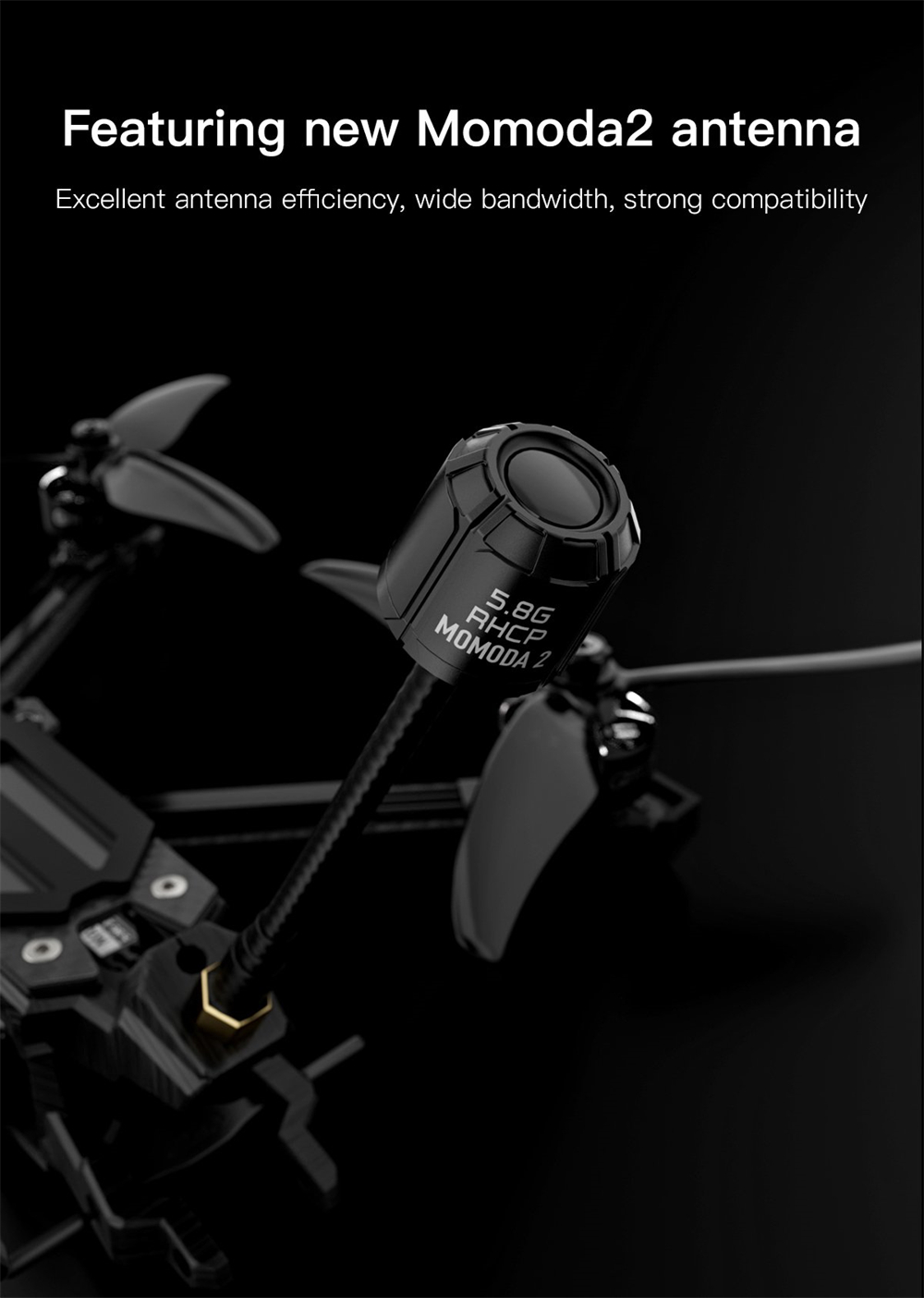 GEPRC Vapor X5 230mm 5 Inch 6S GPS Freestyle RC FPV Racing Drone PNP BNF with DJI O3 Digital Air Unit / Runcam Link WASP