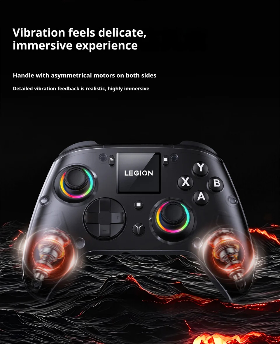 LENOVO Legion Y7 トライモード ワイヤレス ゲーミングコントローラー