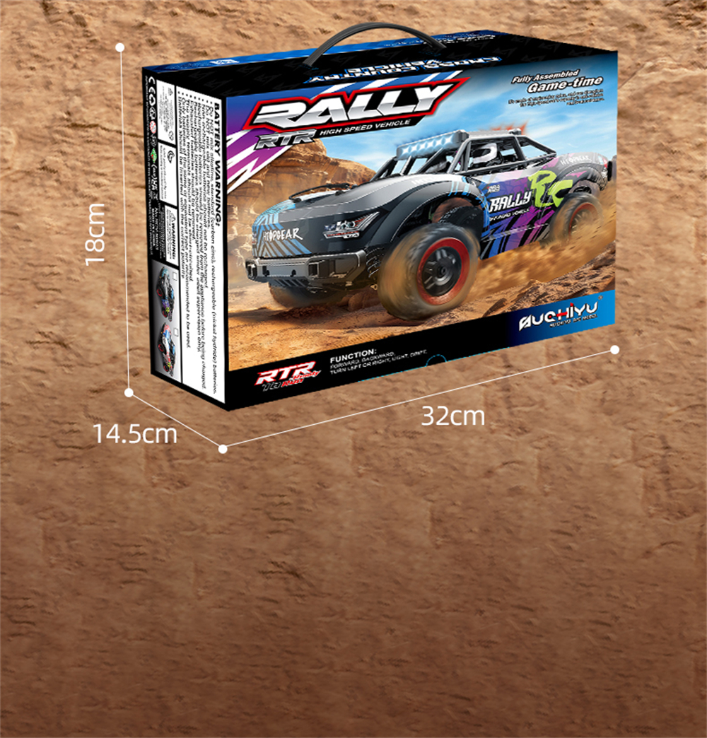 SCY 18103 1/18 2.4G 4WD RTR Truck Brushed RC Car Full Proportional Control with LED Front Light High Speed Vehicle Model