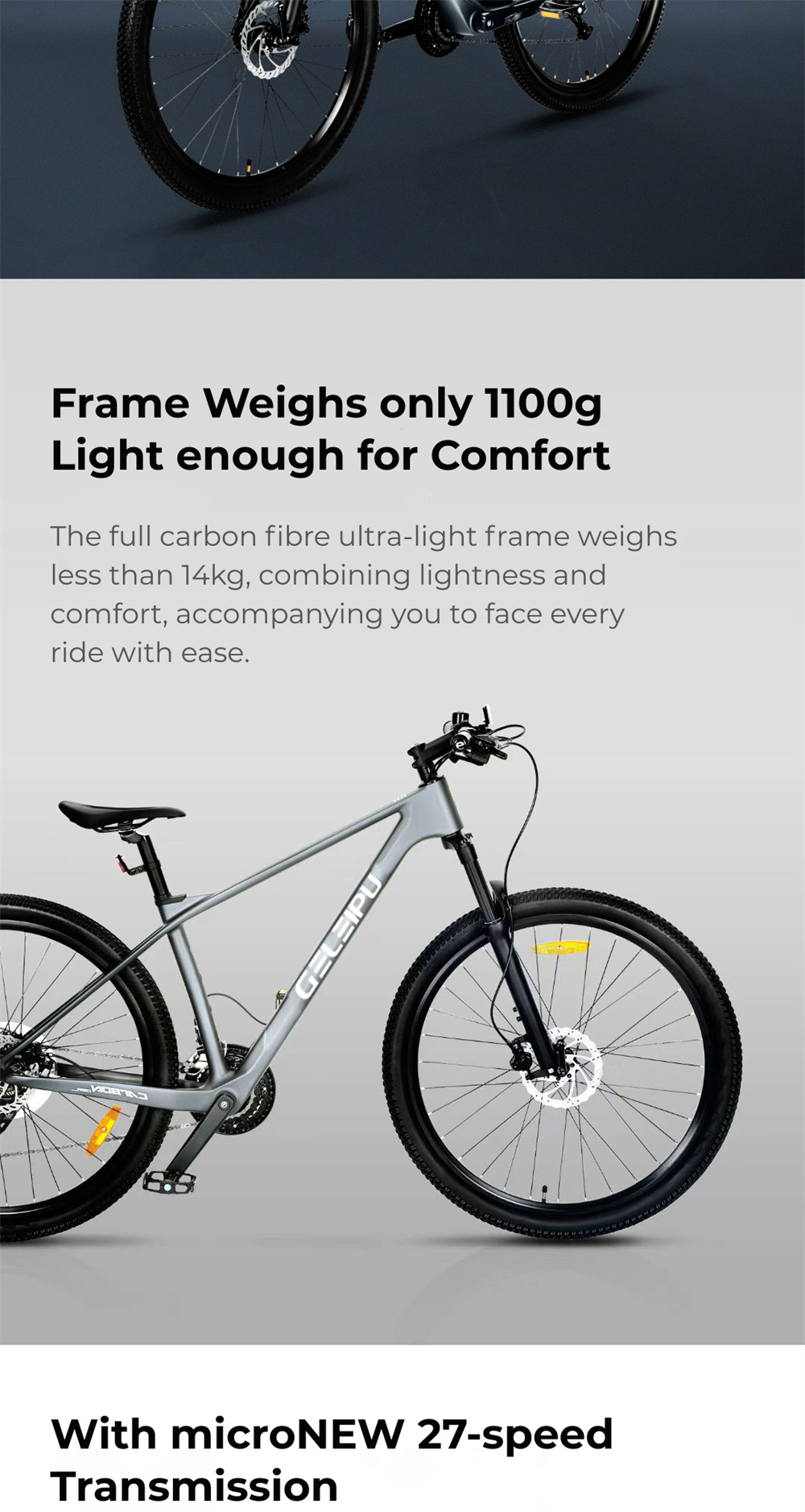 A GELEIPU C30R zárható alumínium villája