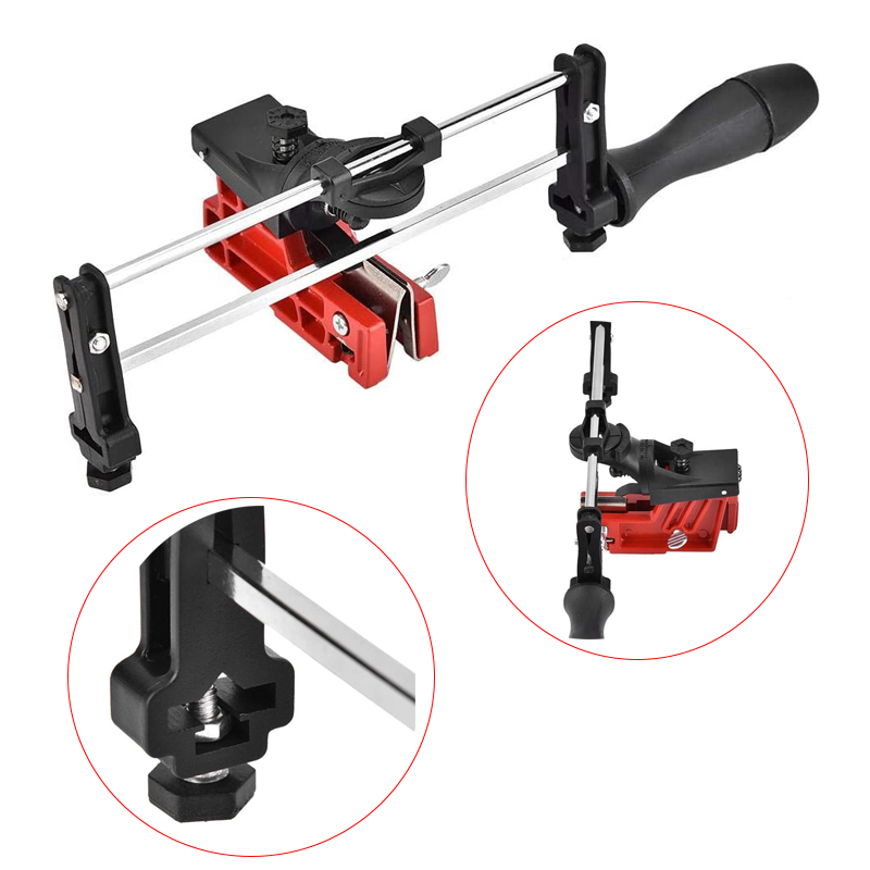 Garden Tool Professional Chainsaw Chain Filling Manual Guide Sharpener Grinding Guide For Garden Chain Saw Sharpener