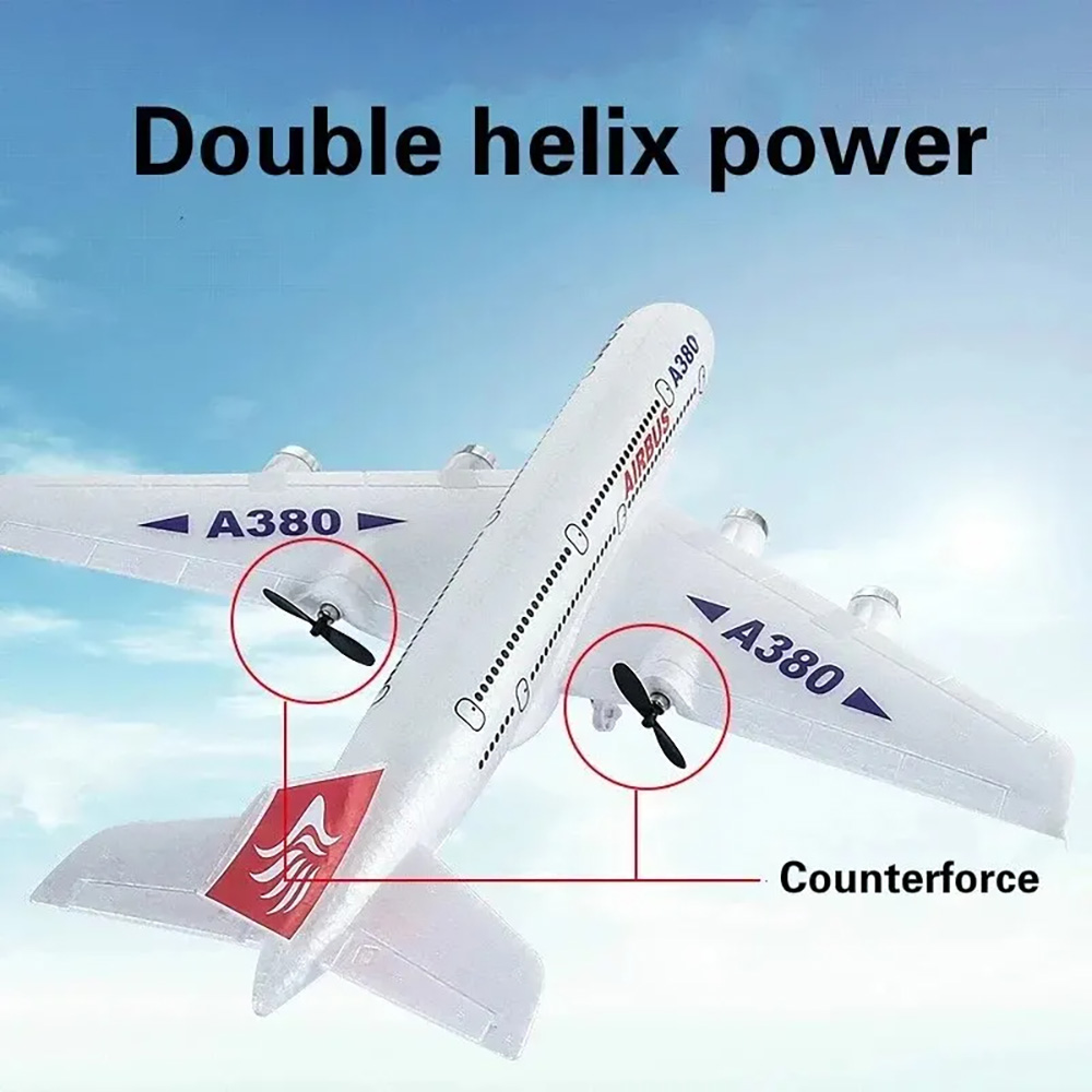 HW30 A380 Airbus Boeing 747 2.4GHz 2.5CH Outdoor Glider EPP RC Airplane