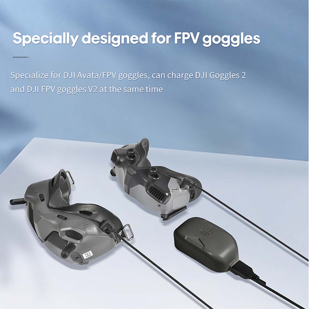 STARTRC DC Power Supply Cable For FPV Flight Glasses DJI Avata Flying Glasses Goggles 2