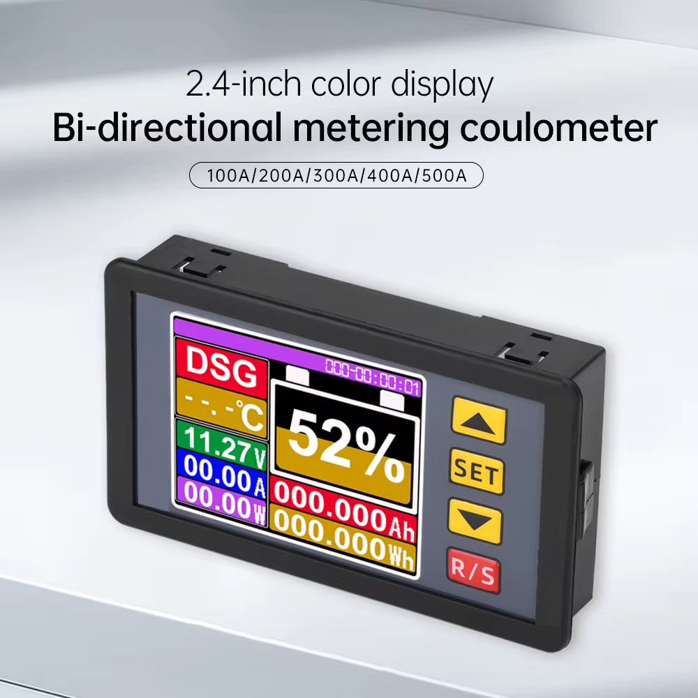 thumbnail image 2 of AiLi DC 0-120V 0-100A Voltmeter Ammeter Watt Meter With Capacity Percent – Perfect For Battery State Of Charge 2 of 6