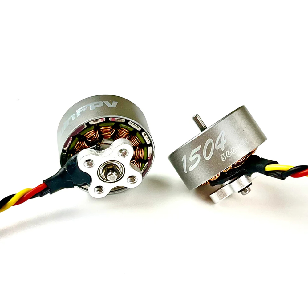 DarwinFPV 1504 2300KV 4-6S / 3600KV 4S Brushless Motor 1.5mm Shaft for CineApe 25 2.5 Inch Whoop 3-4 Inch Toothpick BabyApe II RC Drone FPV Racing