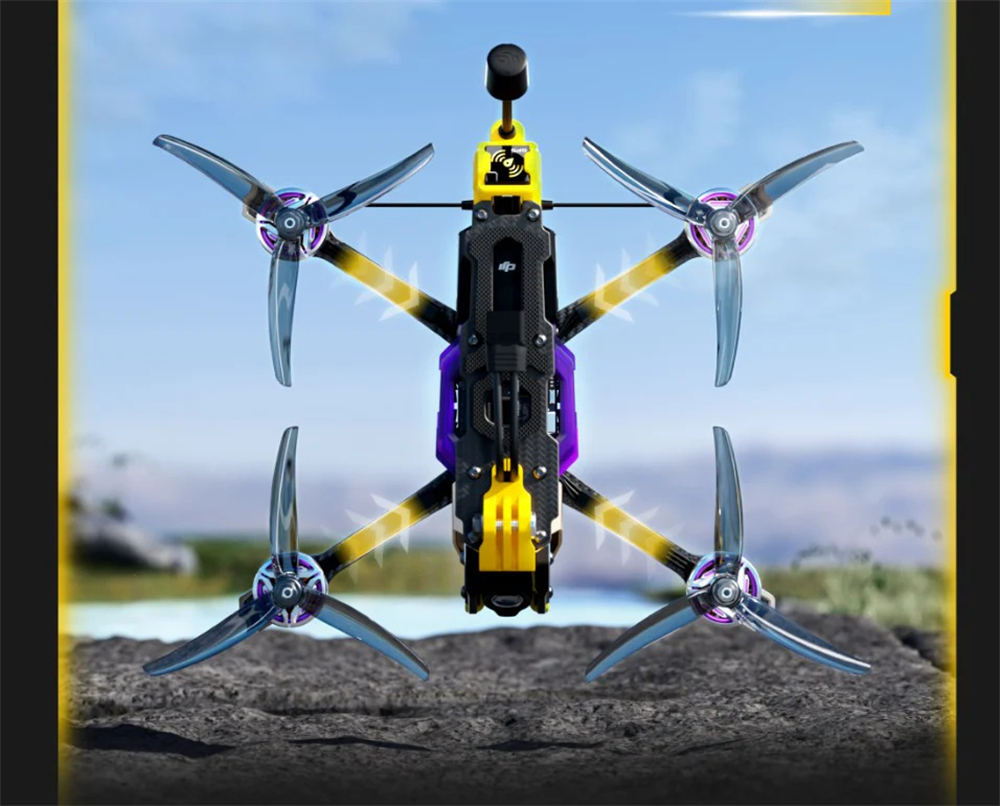 SpeedyBee Mario5 XH 5 Inch 6S Power Kit FPV Racing Drones BNF NO VTX NO Camera Compatible with DJI O4 Pro Air Unit
