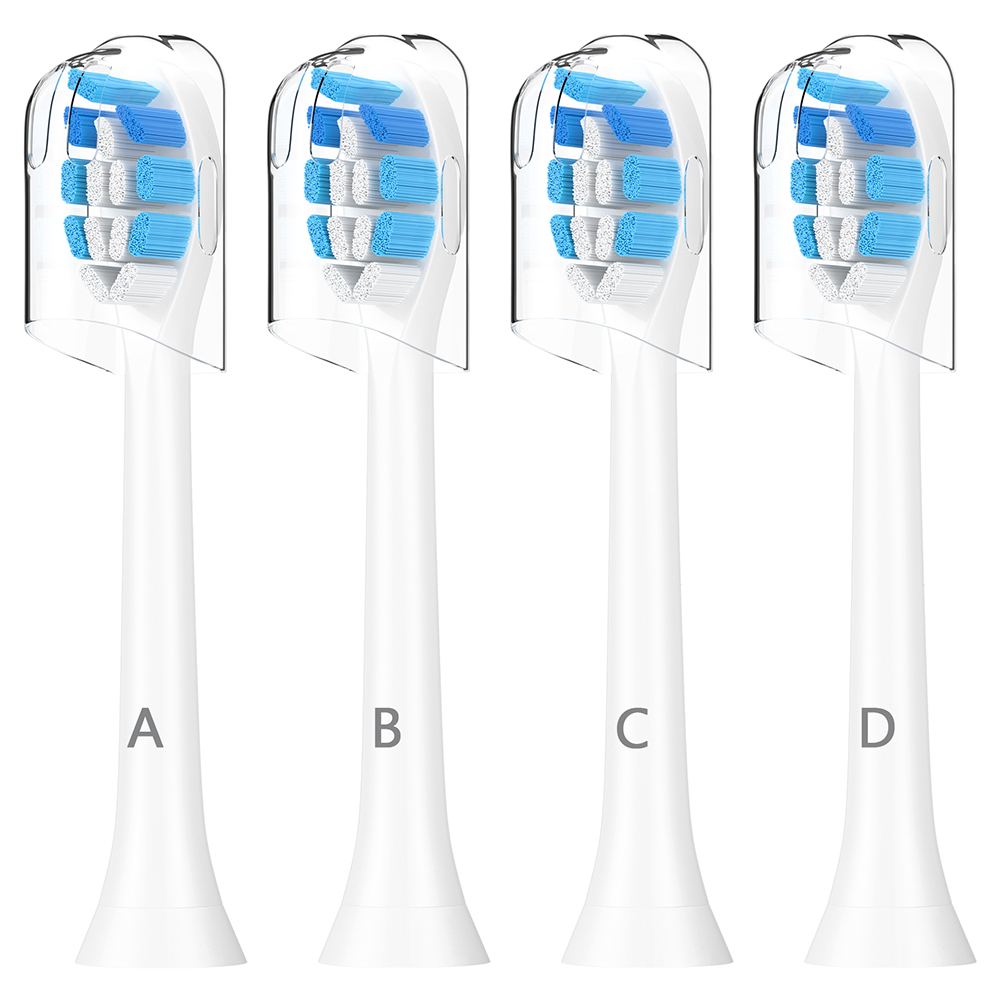 4PCS Electric Toothbrush Head Replacement Head Suitable for Philips Series Electric Toothbrush