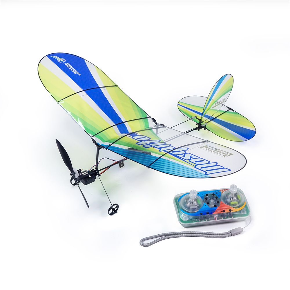 Dancing wings hobby e43 mosquito 360mm wingspan slow flyer indoor mini rc airplane pnp with dsmx/2 rx & tx combo 