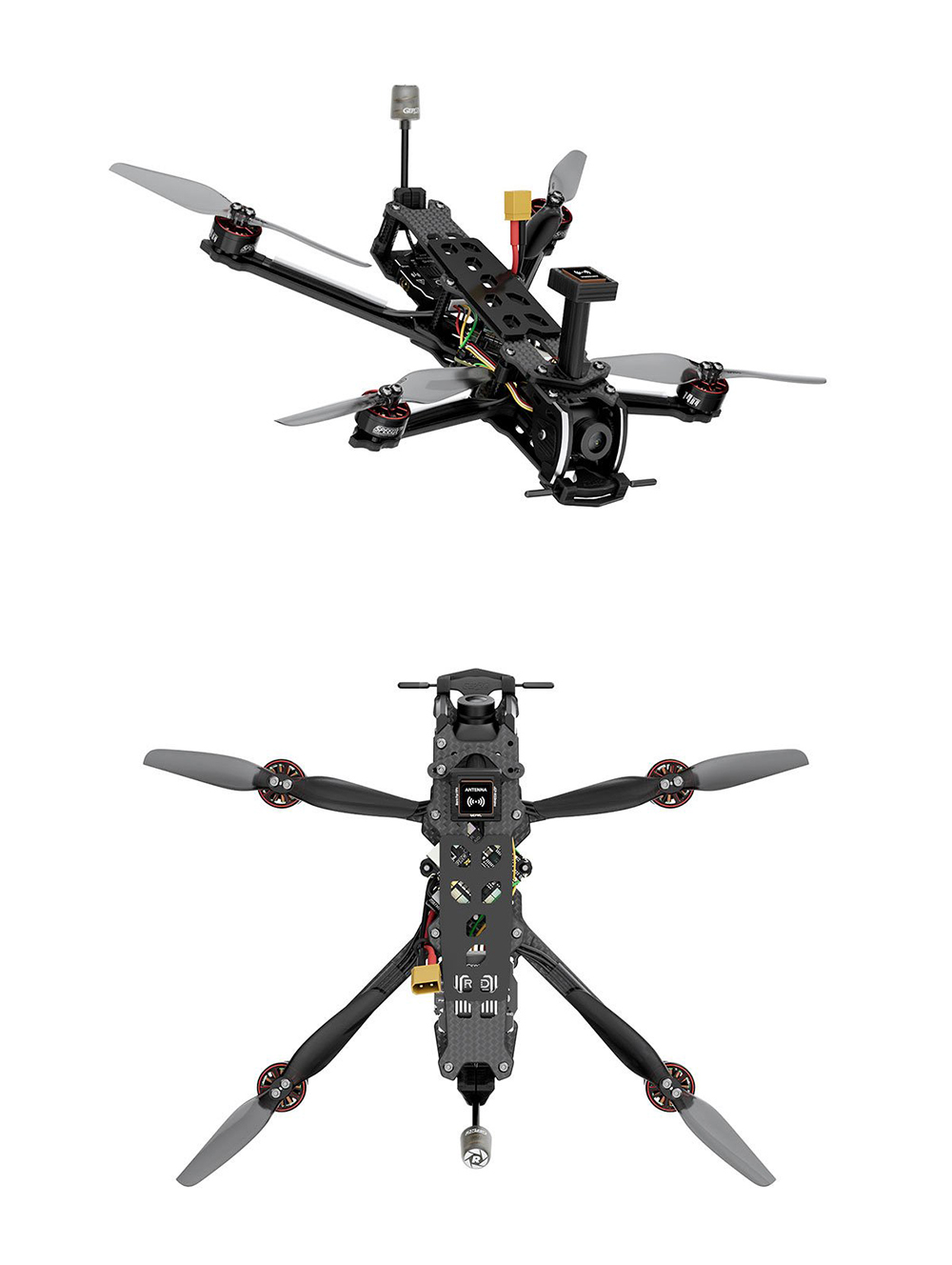 GEPRC Tern LR40 Analog 4 Inch 4S Long Range FPV Racing Drone PNP BNF with Taker G4 45A AIO 1W VTX Caddx Ratel2