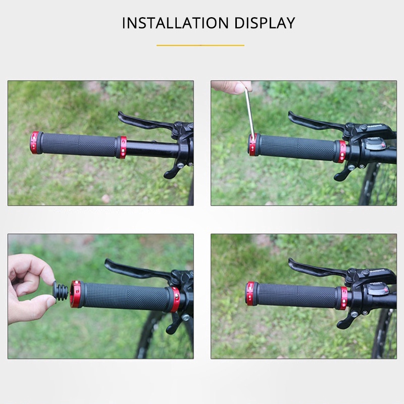 2023 New Bicycle Handlebar Grips Non-slip Road Soft Mountain Bike Handle for Cycling
