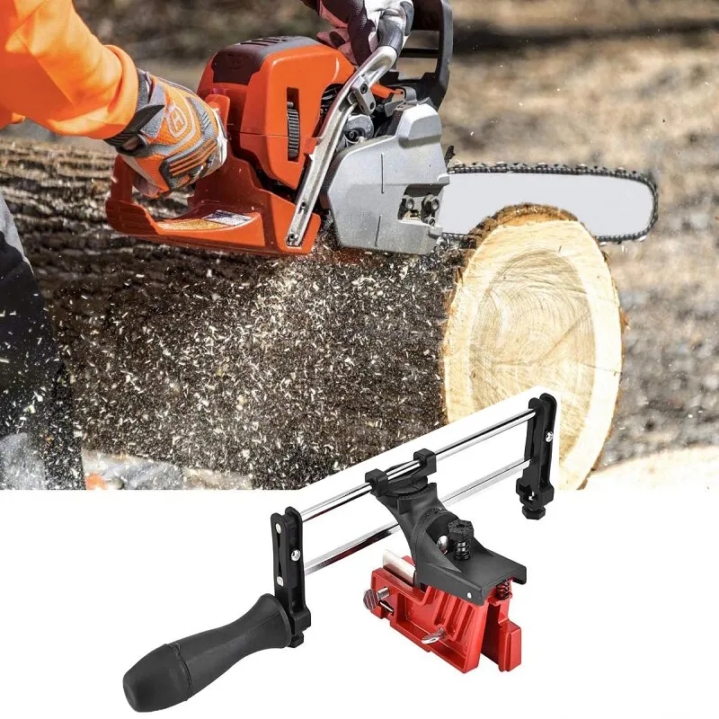 Garden Tool Professional Chainsaw Chain Filling Manual Guide Sharpener Grinding Guide For Garden Chain Saw Sharpener