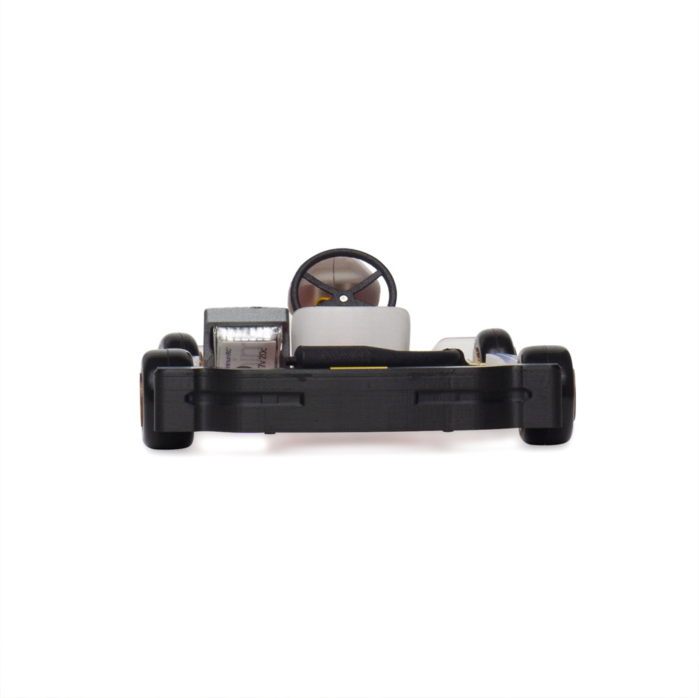 MinimumRC Sengi Kart-80 Micro Scale RC Car Go Kart KIT Unassembled Mini Vehicles Models DIY Toys