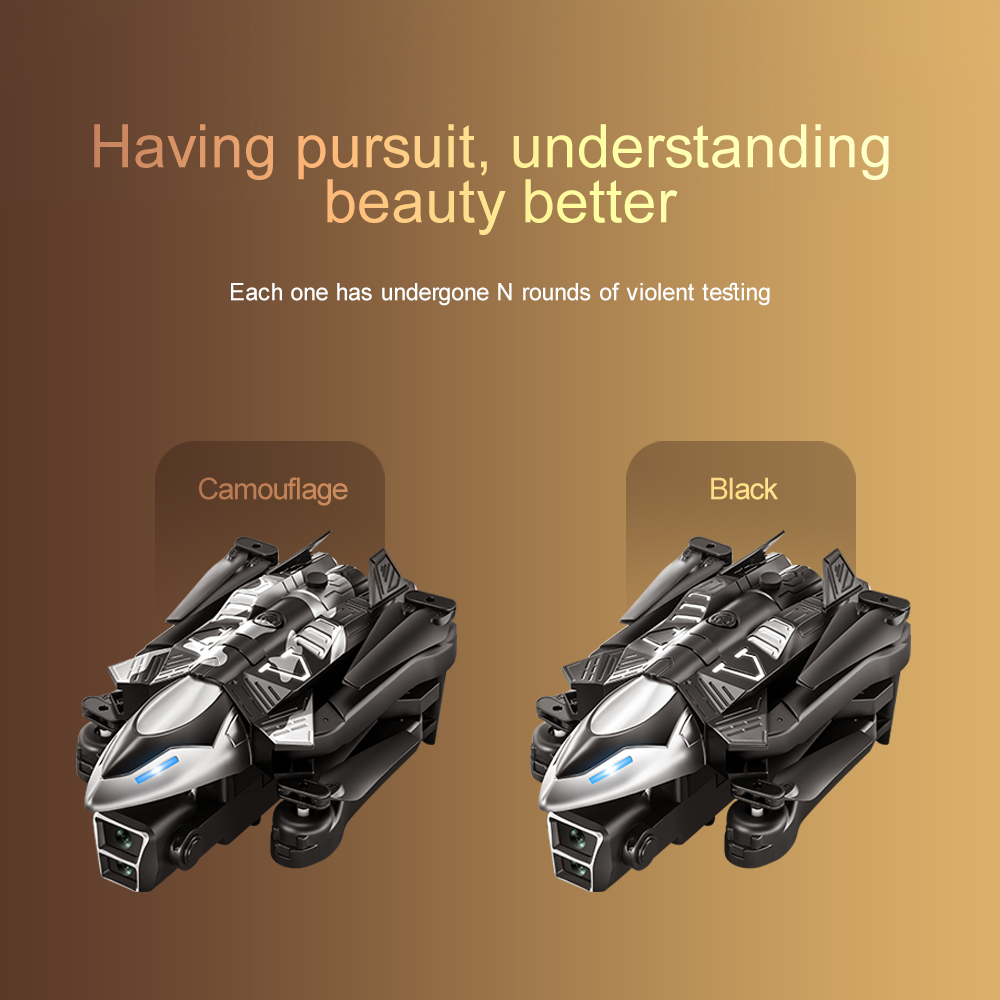 YCRC A66 WiFi FPV with HD Dual Camera 360° Obstacle Avoidance Optical Flow Positioning One-Key Spray Foldable RC Drone Quadcopter RTF