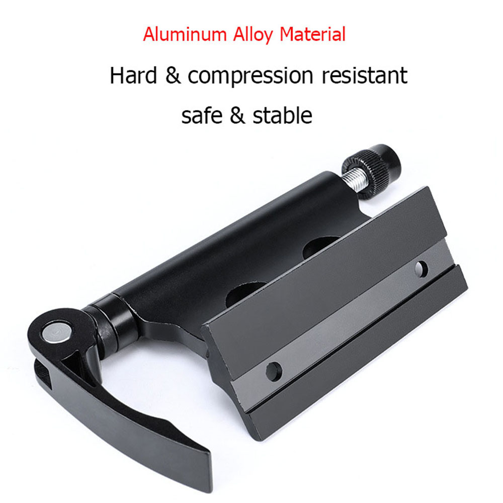 Bike Front Fixing Clip Holder 0.3kg Lightweight Aluminum Alloy Quick-Release Fork Installation Rack Block