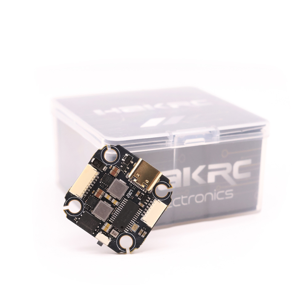 20x20mm HAKRC F7220V2 Mini F7 Flight Controller Dual Gyro 5V 10V BEC Output Built-in LED Light Current Sensor for RC Drone FPV Racing
