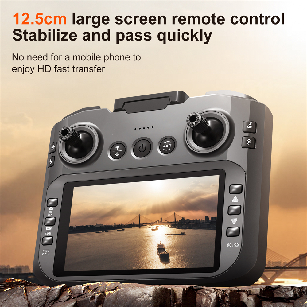 YLR/C S156 X226 FPV RC Drone Quadcopter Spare Parts Transmitter Remote Control with 4.9inchs LCD Screen Controller