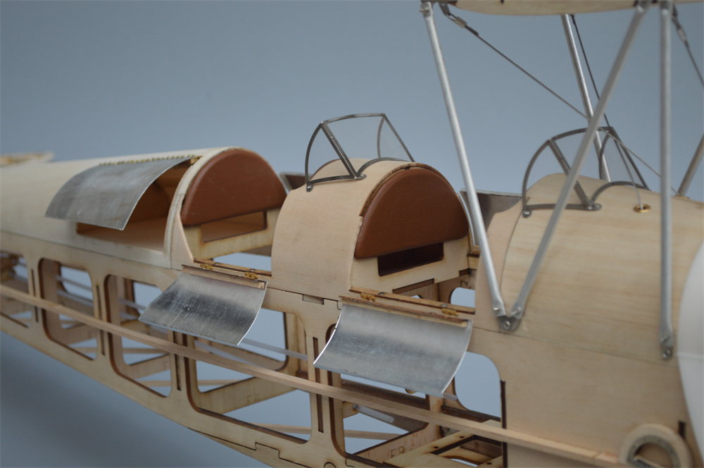 Tony Ray's Aero Model DH.82 Tiger Moth 1/6 Balsawood 1500mm Wingspan RC Airplane KIT
