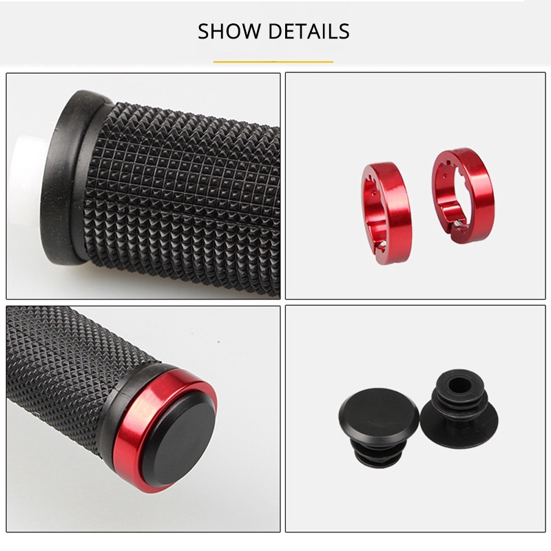 2023 New Bicycle Handlebar Grips Non-slip Road Soft Mountain Bike Handle for Cycling