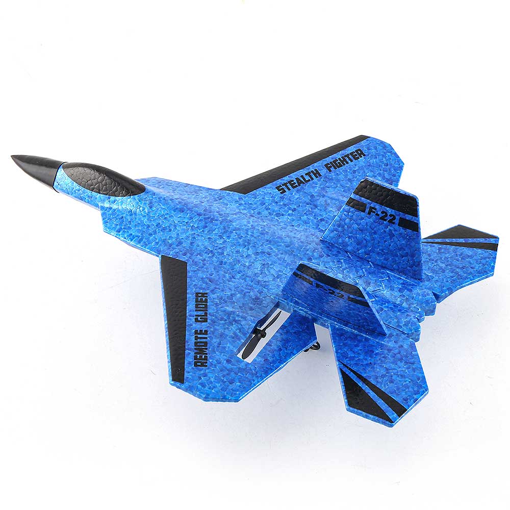 初心者向けKFPLAN Z58 F22戦闘機320mmスパン2.4G 2CH組み込みジャイロ
