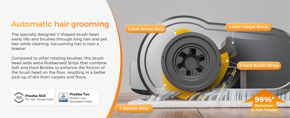 Proscenic P15 Standstaubsauger Testbericht – Schluss mit hartnäckigem Schmutz 4 Der Proscenic P15 hat eine lange Laufzeit von 70 Minuten mit einer einzigen Ladung.