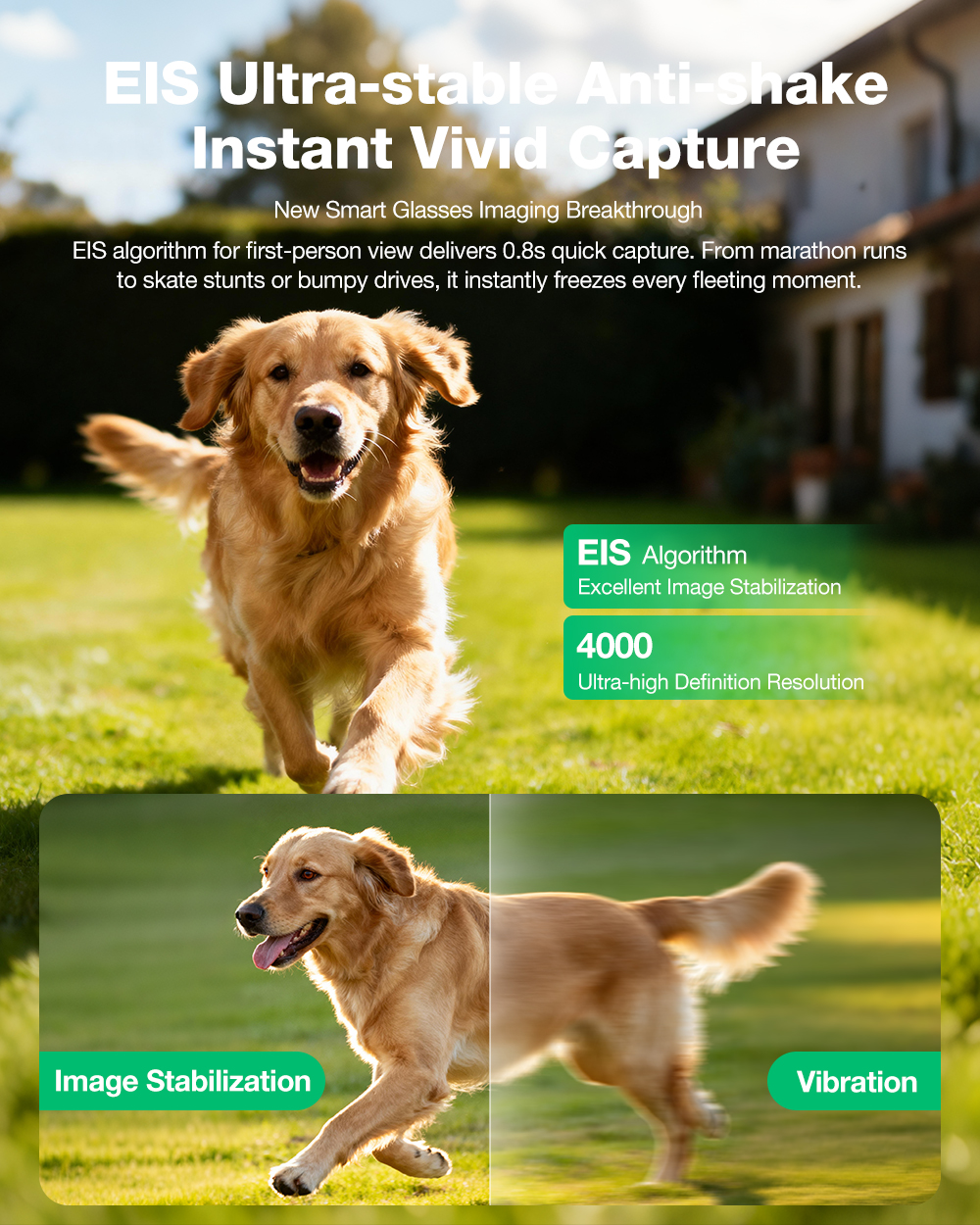 BlitzWolf BW-AG1 Pro AI智慧眼鏡詳細評測 7 一張圖片強調了 BlitzWolf BW-AG1 Pro 的超輕重量,僅 35 克。