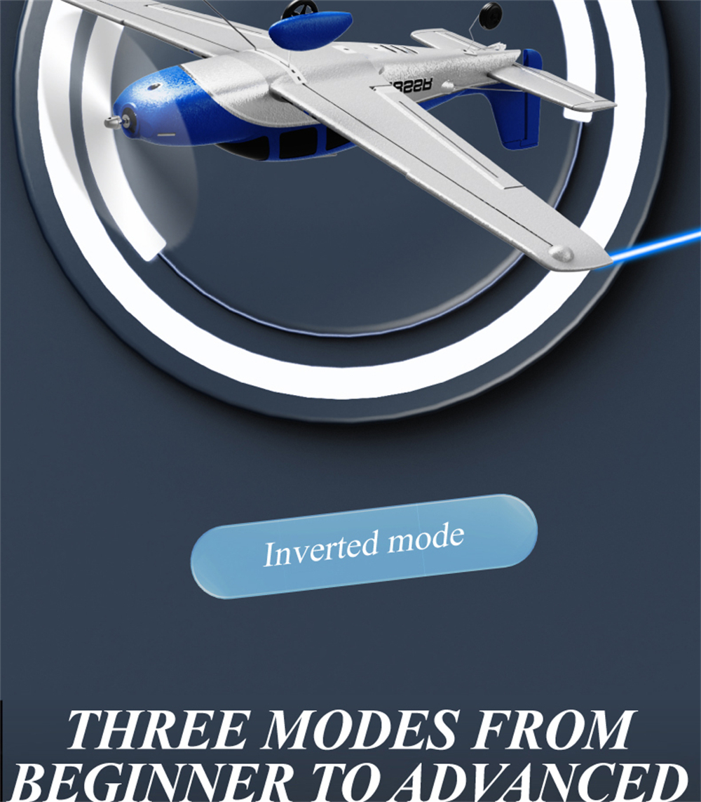 QIDI A580 Cirrus SR22 2.4G 4CH 520mm Wingspan 3D Aerobatics Brushless EPP RC Airplane Fixed Wing Glider RTF Compatible S-BUS DSM