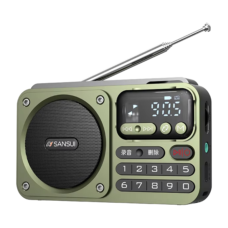 SANSUI F22 マルチメディアラジオ ワイヤレスBluetoothスピーカー
