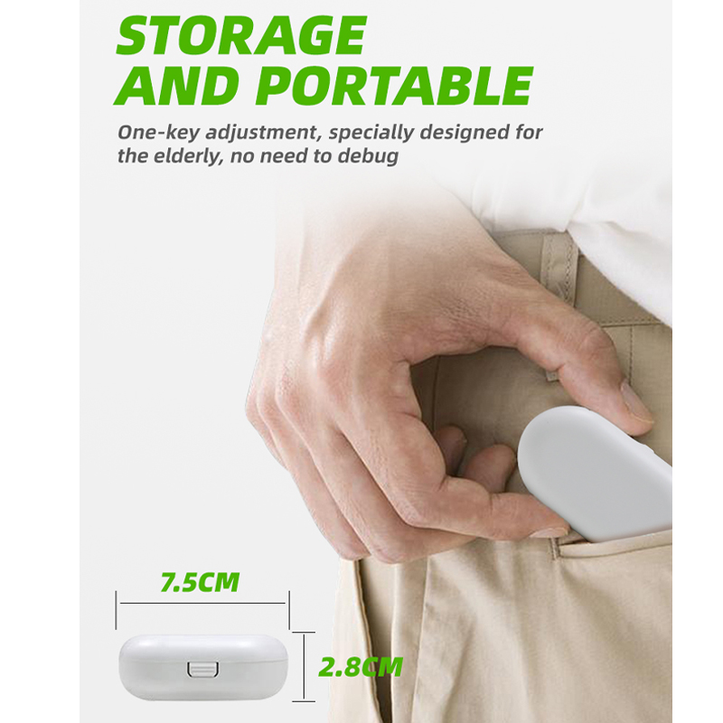 CIC Mini Noise Canceling Hearing Aid For The Elderly Hearing Headphones Sound Amplifier Deaf-Aid