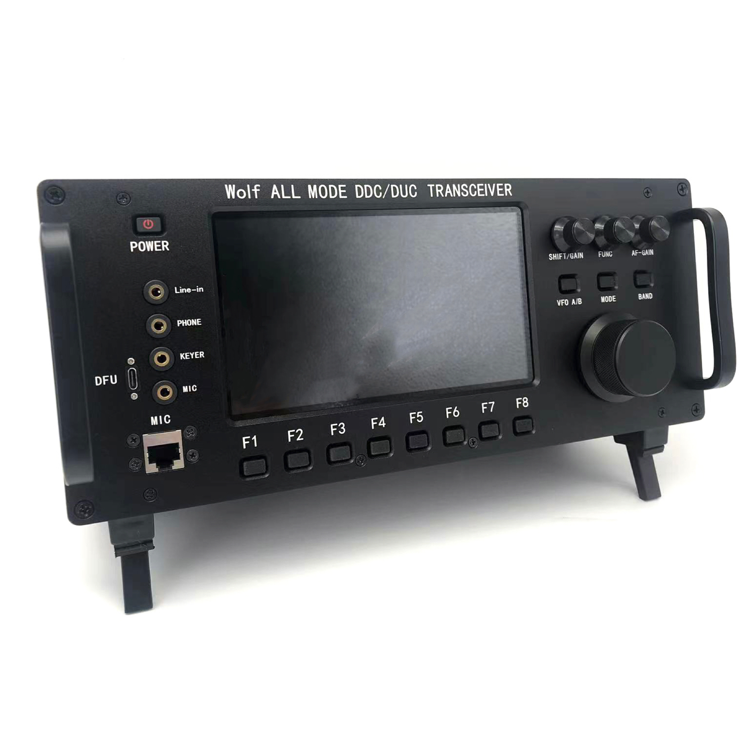 20W 0-750MHz Wolf All Mode DDC/DUC Transceiver Mobile Radio LF/HF/6M/VHF/UHF Transceiver for UA3REO with WIFI