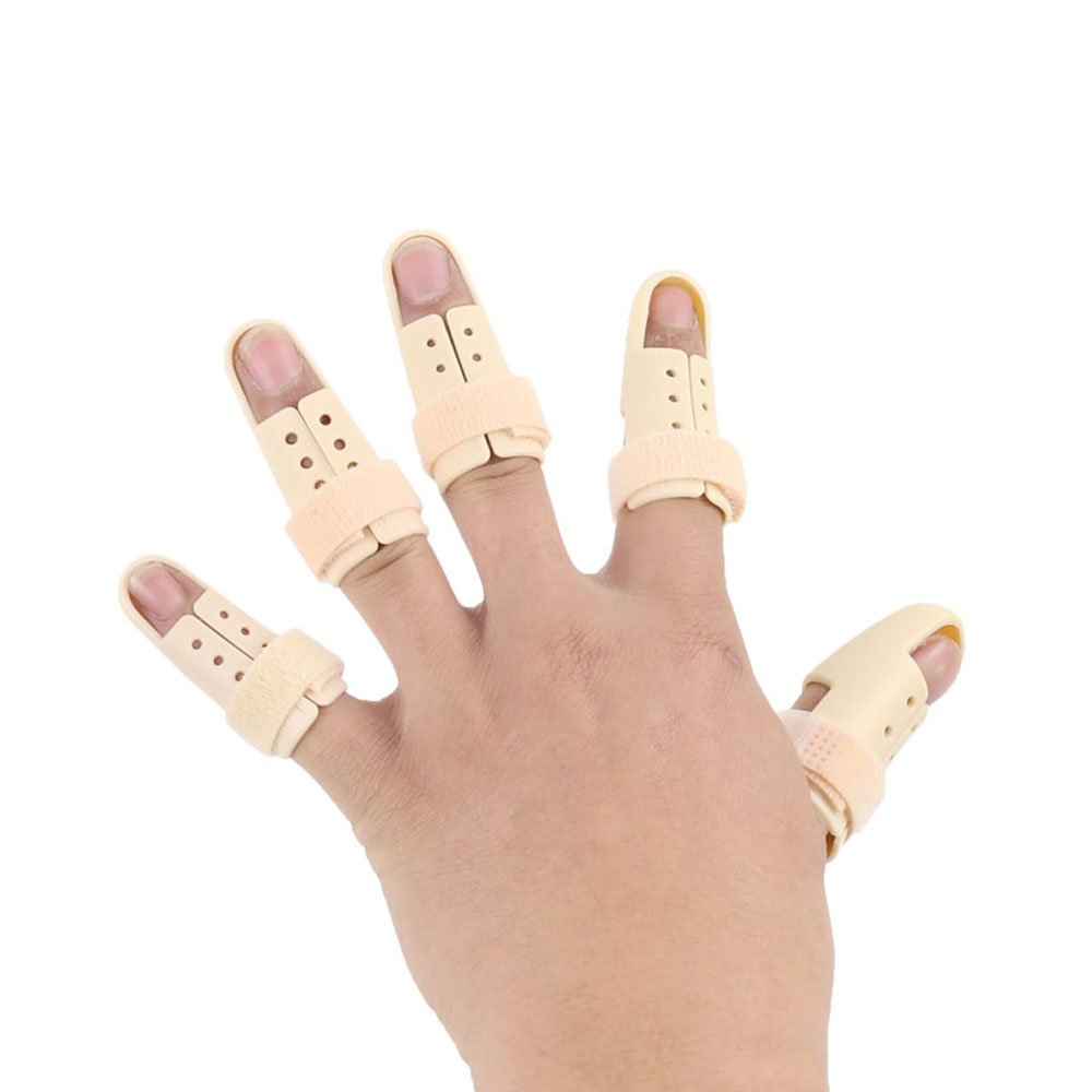 1 Piece Finger Splint Brace Adjustable Finger Support Protector for Fingers Arthritis Joint Finger Injury Brace Pain Relief