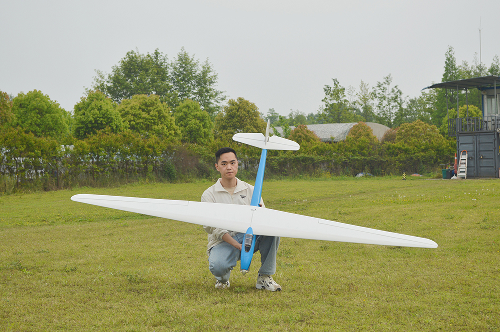 Tony Ray's Aero Model DFS Weihe 1/6.5 2770mm Wingspan Balsa Wood RC Airplane Glider KIT