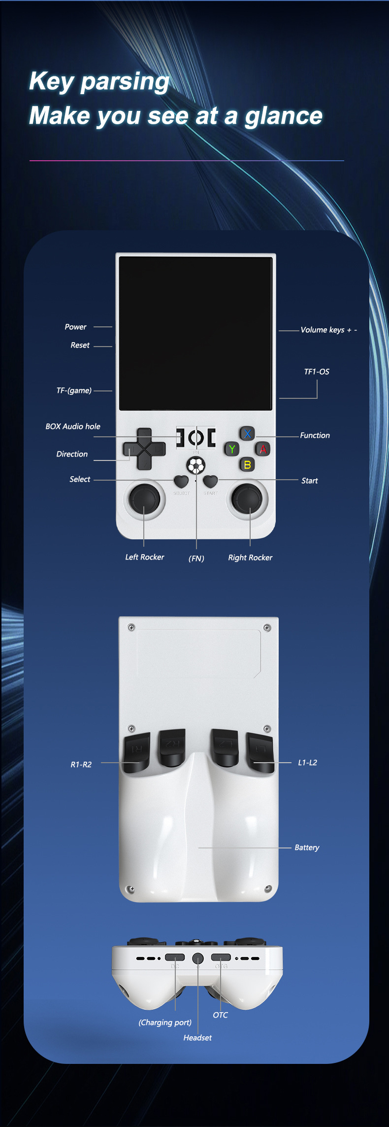 R36max Console de Jeu à la Main, la Console de Jeu Rétro de 4,0 Pouces IPS Prend en Charge 60+ Jeux D'émulatrices, des Jeux Vidéo Portables pour Les Enfants et Les Adultes R36max Console de Jeu à la Main, la Console de Jeu Rétro de 4,0 Pouces IPS Prend en Charge 60+ Jeux D'émulatrices, des Jeux Vidéo Portables pour Les Enfants et Les Adultes