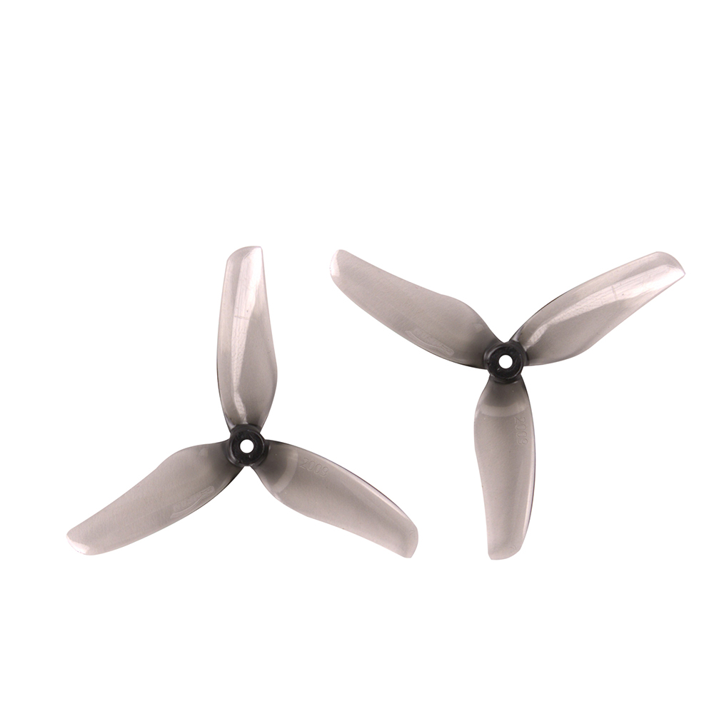 4 Pairs Gemfan Hurricane 2009 Ultra-Light 2 Inch 3-Blade PC Propeller for High-Powered RC FPV Racing Drone Performance