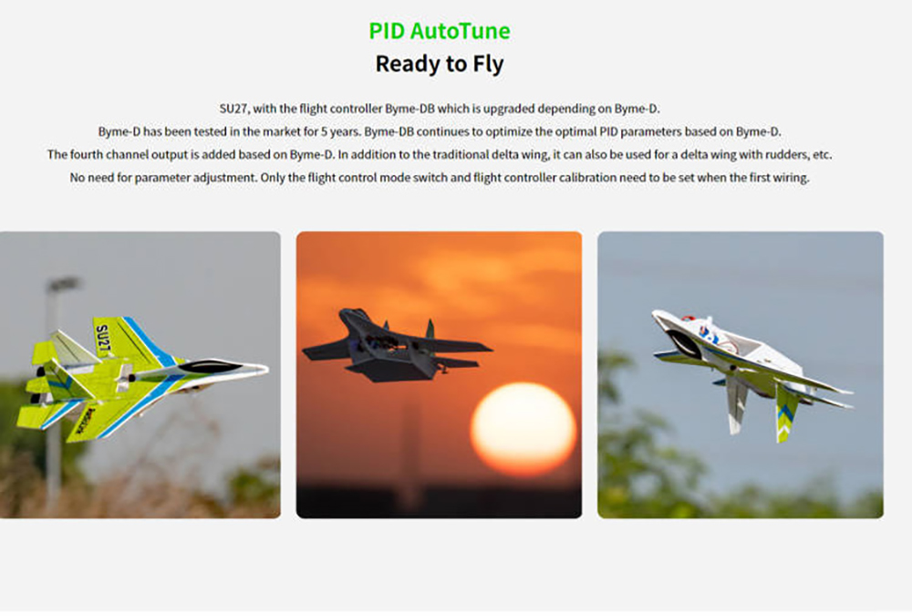 RadioLink SU27 Fighter 400mm Wingspan PP Magic Board 4KM Control Distance 4000KV Brushless Motor RC Airplane Fixed Wing RTF Gyroscope Assist for Beginners