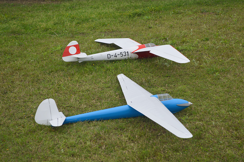Tony Ray's Aero Model DFS Weihe 1/6.5 2770mm Wingspan Balsa Wood RC Airplane Glider KIT
