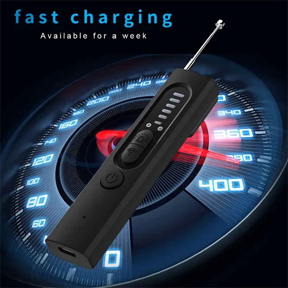 X13 Hide Camera Detector Bug Detector, Listening Device Detector GPS Tracker Detector Bug Sweeper RF Wireless Signal Scanner For Home Office Travel