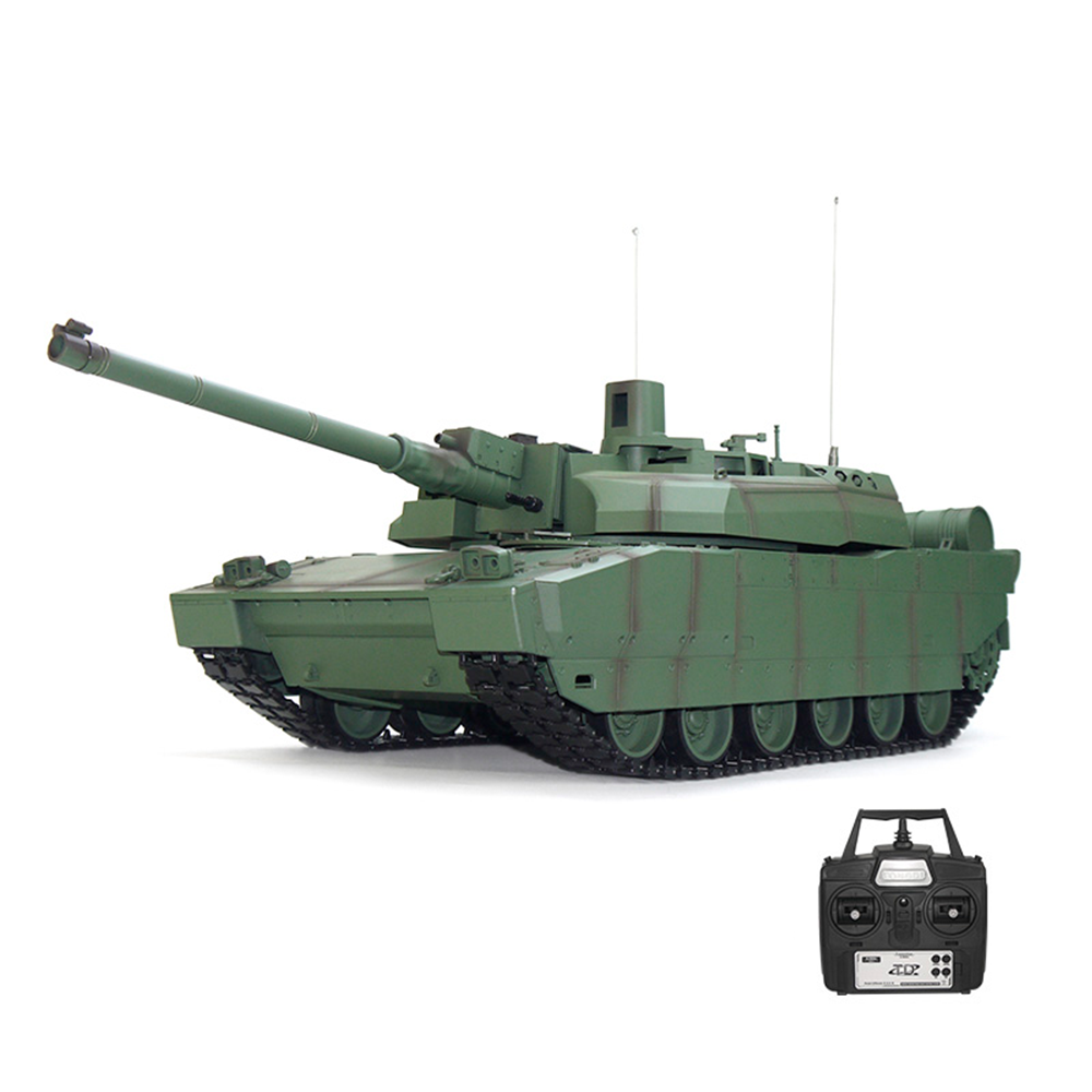 Tongde Model Leclerc H2408/H2408U/H2408UC4 RTR 1/16 2.4G Infrared RC Battle Tank Smoking Light Sound Recoil Shooting Simulated Vehicles Models RTR Toys
