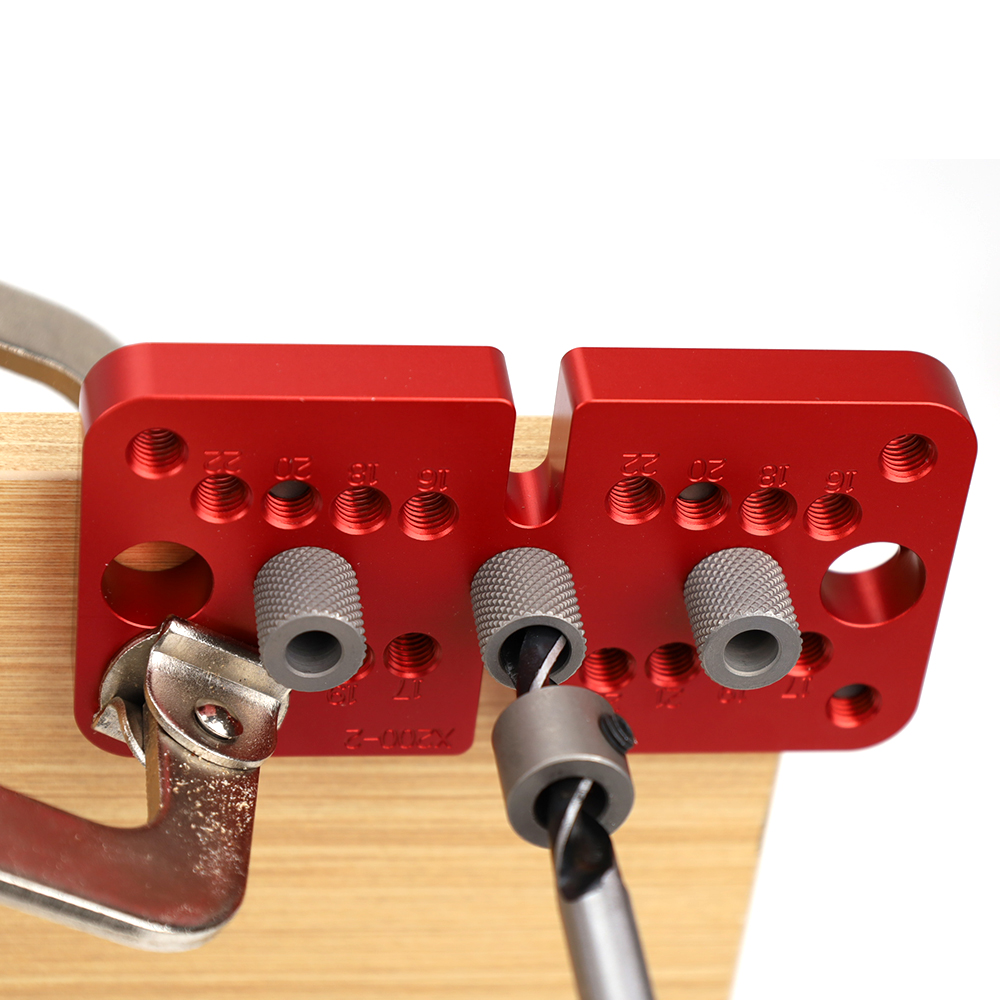 Kit Foratura Legno 3in1 - Guide 8/10/15mm, Localizzatore Fori, Per Falegnameria - Foto 11